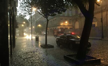 Cae fuerte granizada en la CDMX; afecta al menos a seis alcaldías