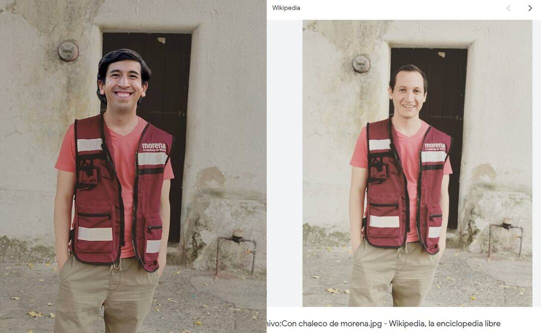 La imagen original corresponde a un brigadista de Morena tomada el 28 de febrero de 2020. Foto: Especial