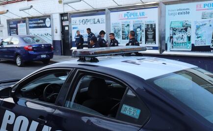 Asaltan y roban nómina de periódico poblano "El Popular"
