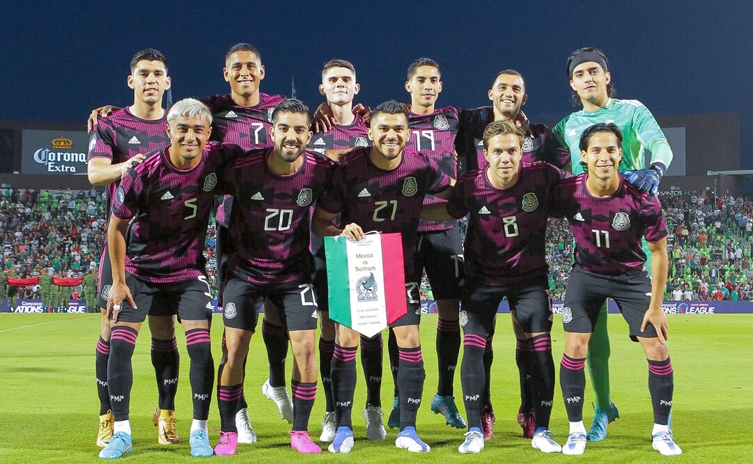Los 5 que aprobaron en la victoria de México ante Surinam
