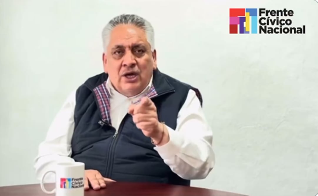 Guadalupe Acosta Naranjo, integrante del Frente Cívico Nacional. Foto: Captura