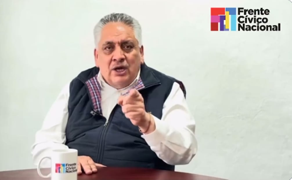 Guadalupe Acosta Naranjo, integrante del Frente Cívico Nacional. Foto: Captura