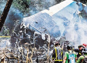 Avanza investigación por avionazo en Cuba
