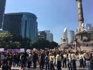 Protestan contra feminicidios en la CDMX