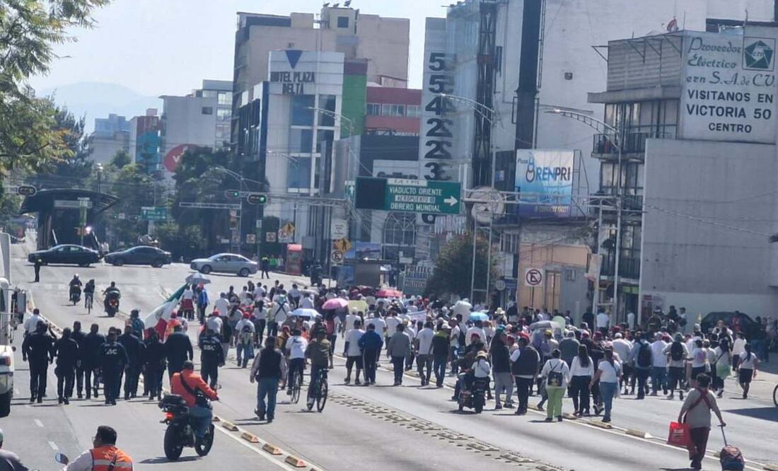 Locatarios de Mercados Públicos anuncian nueva marcha. Foto: Juan Carlos Williams
