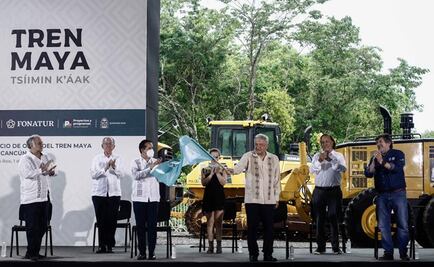 President López Obrador inaugurates the construction of the Mayan Train 