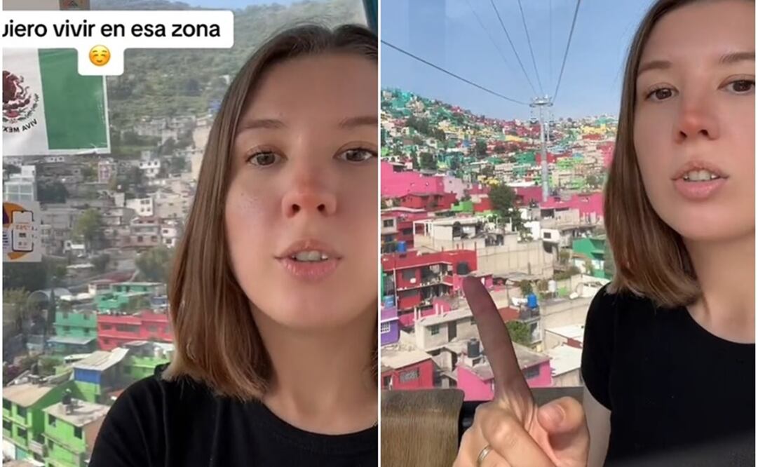 Rusa dice que quiere irse a vivir a Cuautepec y se hace viral. Foto: Capturas de TikTok @alaleonova