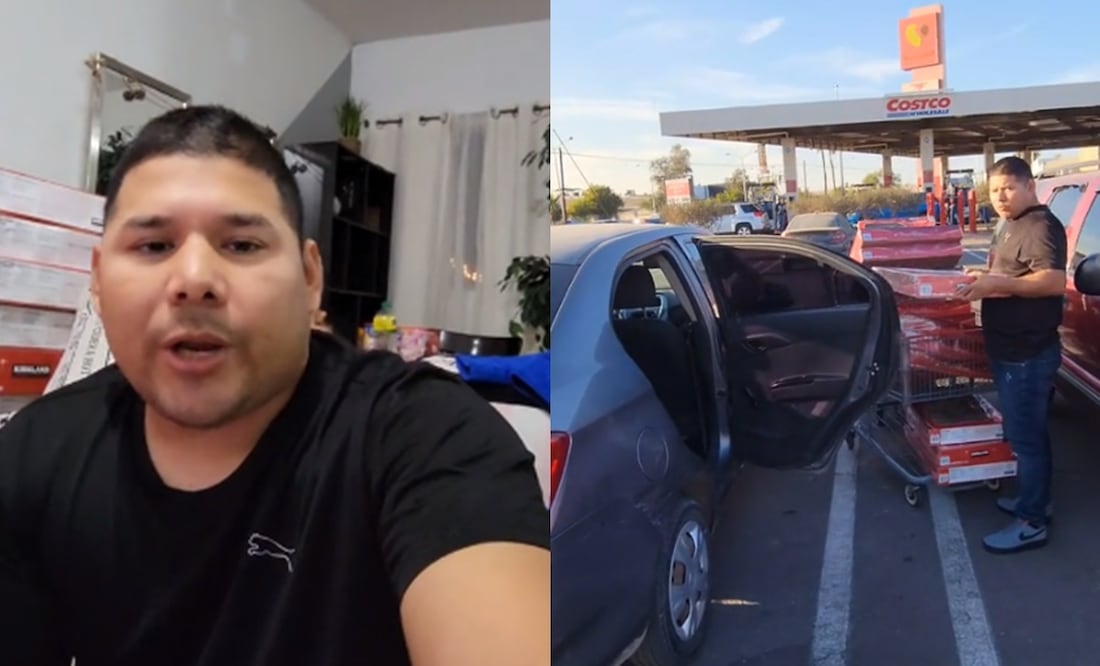 Revendedor Rosca de Reyes de Costco. Foto: Captura de video