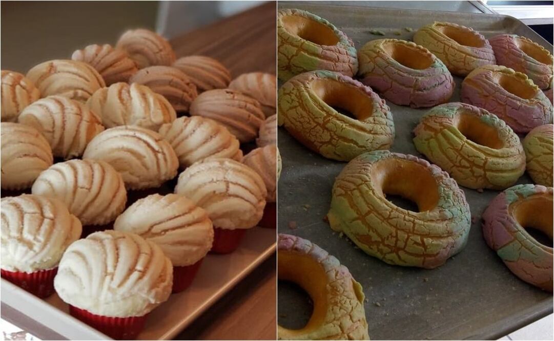 Si eres de Querétaro tienes que probar las manteconchas y si eres de Teotihuacán, las donchas. / Fotos: Cotesía Facebook.