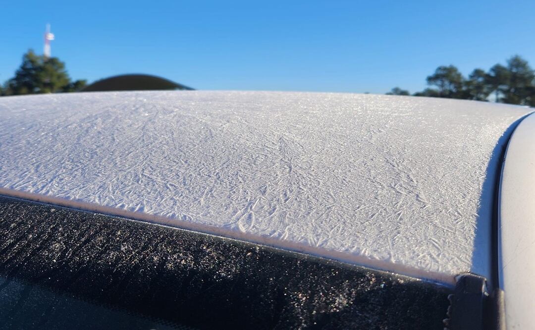 Llega primera helada de la temporada a Chihuahua. Foto: Especial