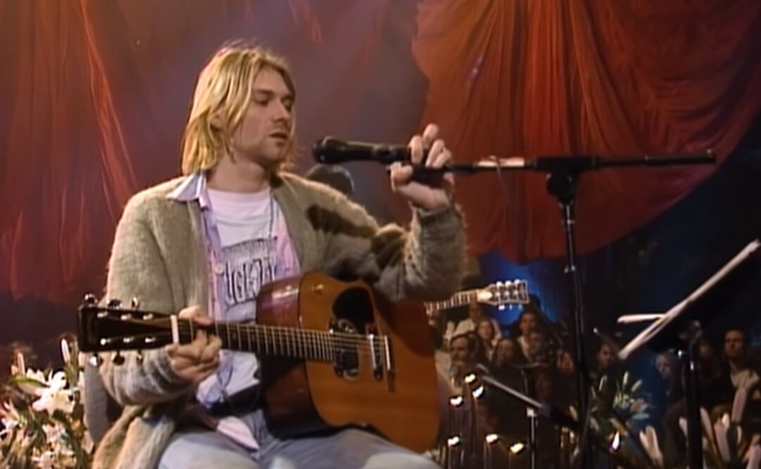 Kurt Cobain. Foto: Captura