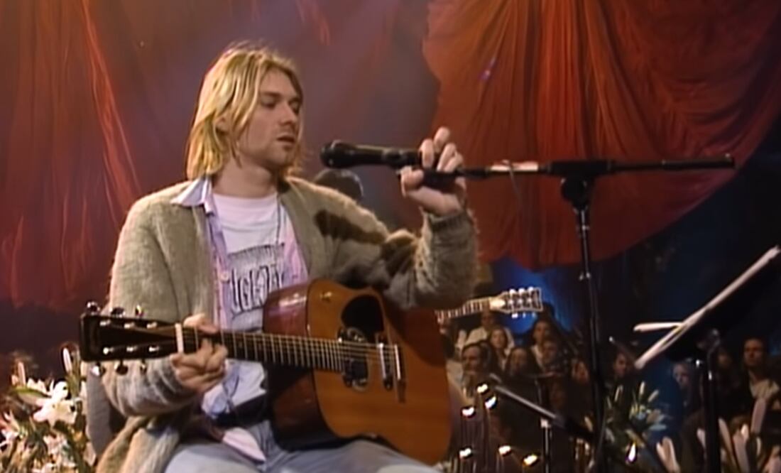 Kurt Cobain. Foto: Captura