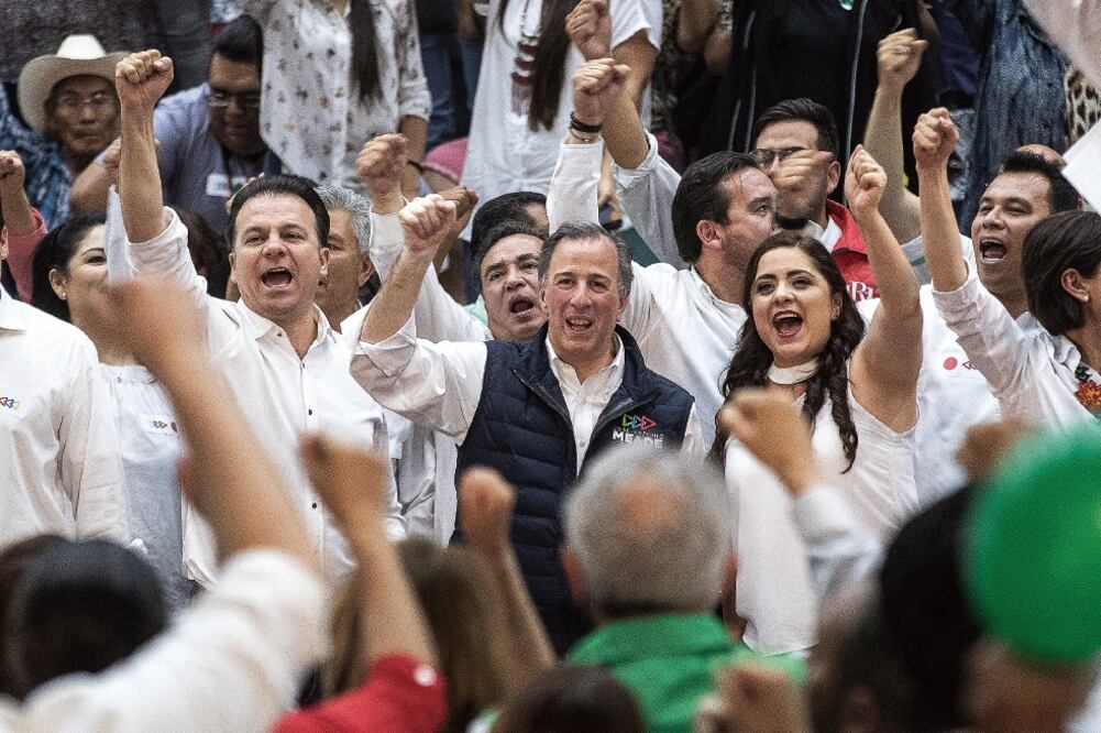 José Antonio Meade realizó ayer un mitin en Durango, Durango (GERMÁN ESPINOSA. EL UNIVERSAL)