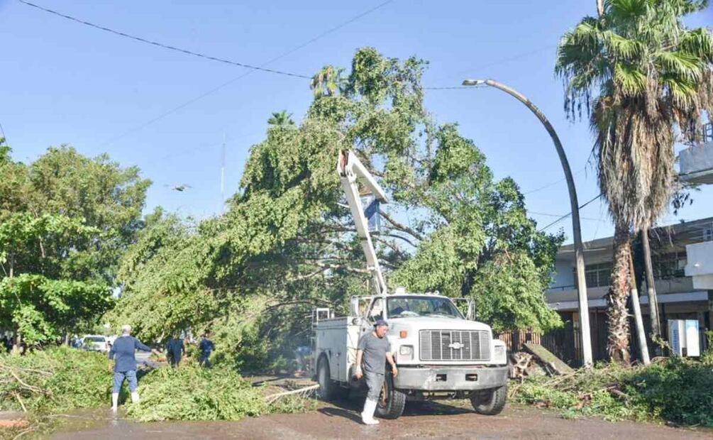 Afectaciones por huracán norma. Foto: Especial