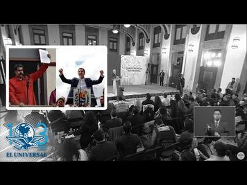 AMLO convoca a buscar una salida pacífica en Venezuela