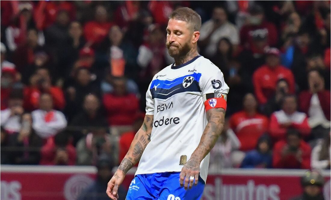 Sergio Ramos sufrió ante los Diablos Rojos en el estadio Nemesio Díez. FOTO: IMAGO7