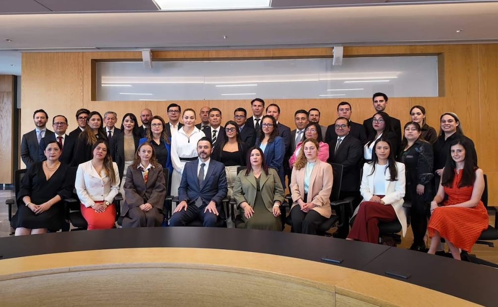 Aureliano Hernández Palacios Cardel, auditor Superior de la Federación, dirigió su primer mensaje público este domingo 15 de marzo de 2026. Foto: Especial