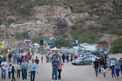 Culto a la Guadalupana en el Cerro de la Virgen