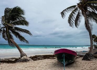 Activan alerta roja en 5 municipios de Q. Roo por “Franklin”