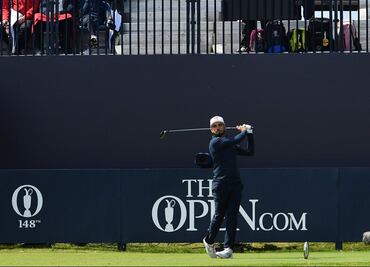 Abraham Ancer terminó la primera ronda de The Open