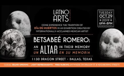 Mexicana Betsabeé Romero honra a migrantes muertos en la frontera con EU