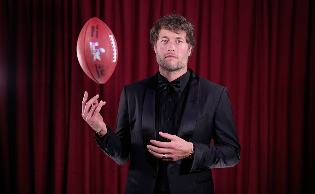 Matthew Stafford, fue elegido el Jugador Más Valioso de la NFL. FOTO: AP