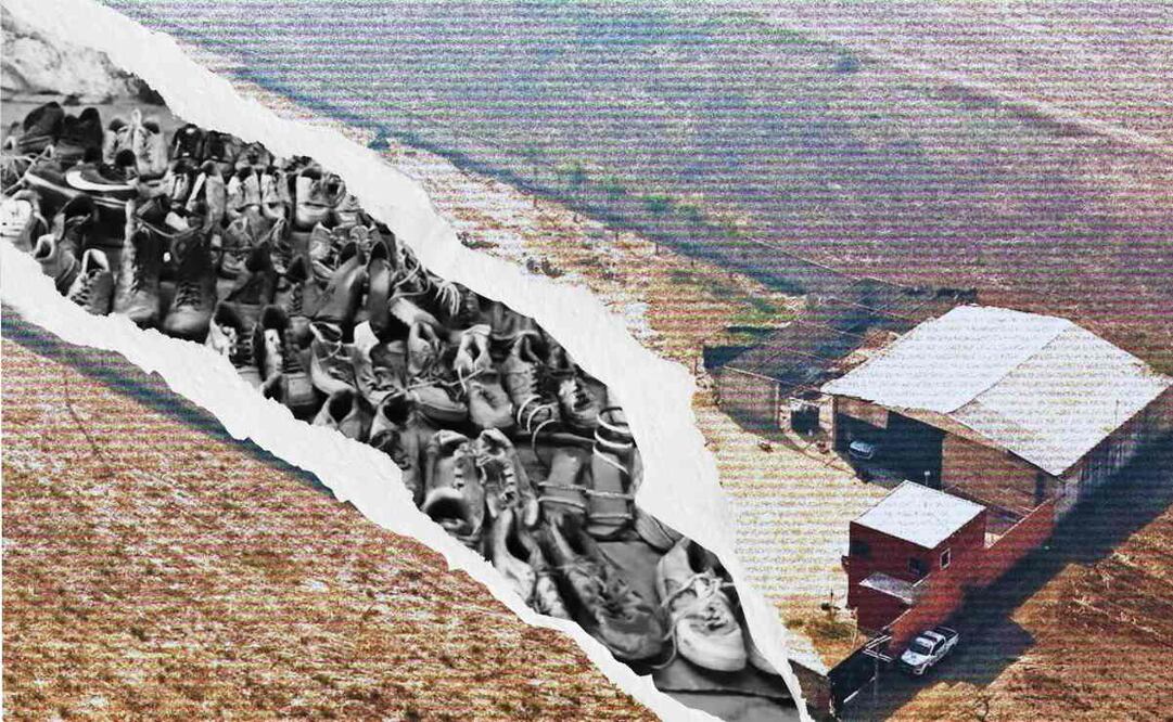 El colectivo Guerreros Buscadores describió al rancho Izaguirre como un "campo de exterminio" |  Foto: Especial.