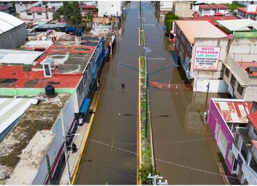 No hay registro de delitos en colonias de Chalco afectadas por inundaciones: Secretaría de Seguridad del Edomex