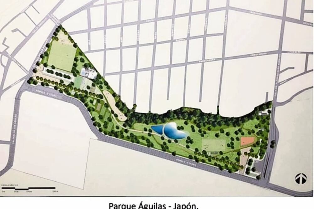 Los trabajos abarcarán 15 hectáreas e incluirá un parque ecuestre, trotapista, canchas, gimnasio y dos espejos de agua. Foto: ESPECIAL