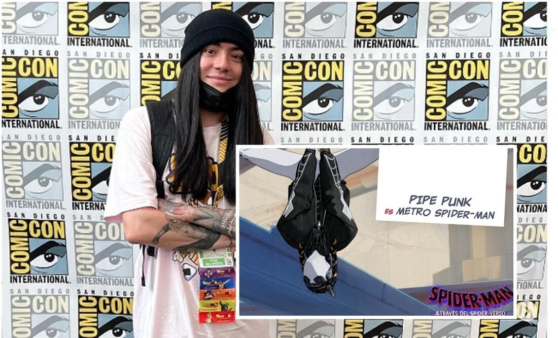 PipePunk como Metro Spider-Man. / Fotos: Instagram @ivnnghtmr