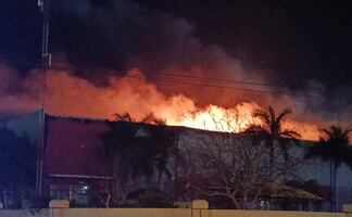 Se registra explosión e incendio en maquiladora de Matamoros, Tamaulipas; reportan algunos lesionados