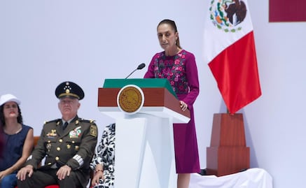 Así fue el segundo informe de "rendición de cuentas" de Sheinbaum; soberanía y no injerencia marcan su discurso