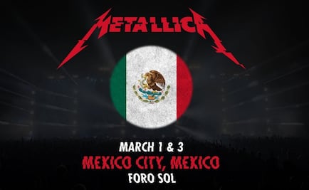Metallica abre segunda fecha en el Foro Sol
