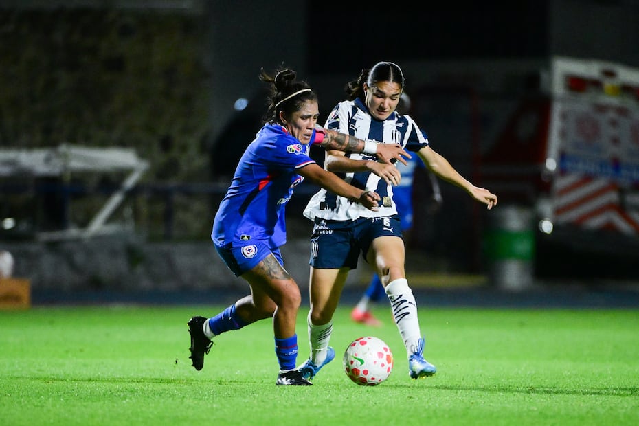 Monterrey y Cruz Azul Femenil, durante la Liguilla del Clausura 2026 - Foto: Imago7