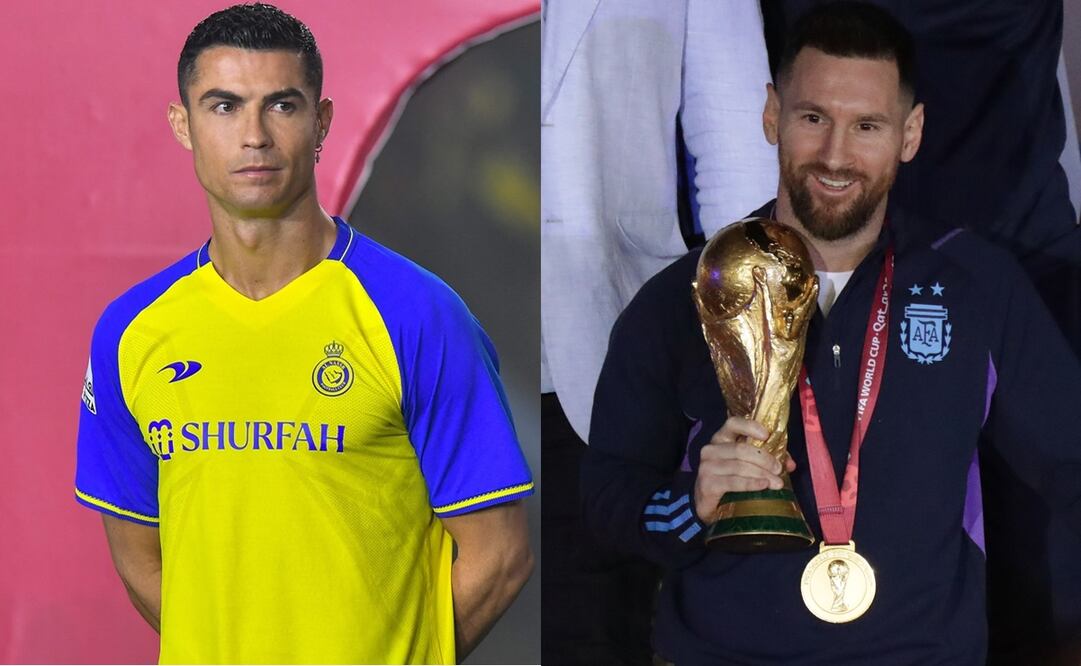 Cristiano Ronaldo y Lionel Messi / Foto: Especiales