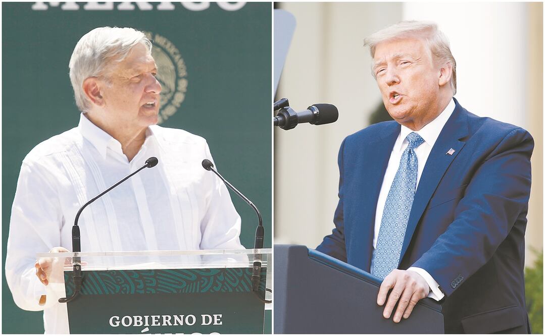 Si el presidente Andrés Manuel López Obrador decide ir a Washington a reunirse con su homólogo, Donald Trump, lo hará en mal momento y con el riesgo de dejar mal parado a México, dicen internacionalistas. FOTOS: ARCHIVO EL UNIVERSAL