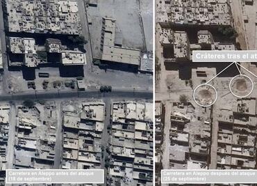 Ataque a convoy humanitario en Aleppo fue bombardeo aéreo, sugiere ONU