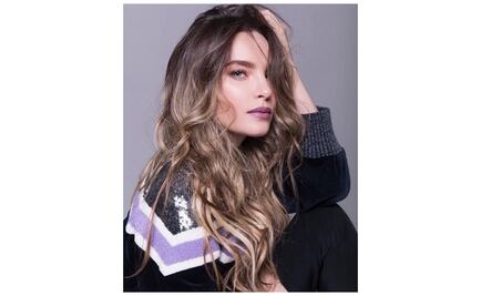 Belinda luce su rostro sin maquillaje