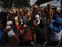 Marcha Nacional a 11 años de la desaparición de los 43 de Ayotzinapa; consulta aquí horario, ruta y alternativas viales