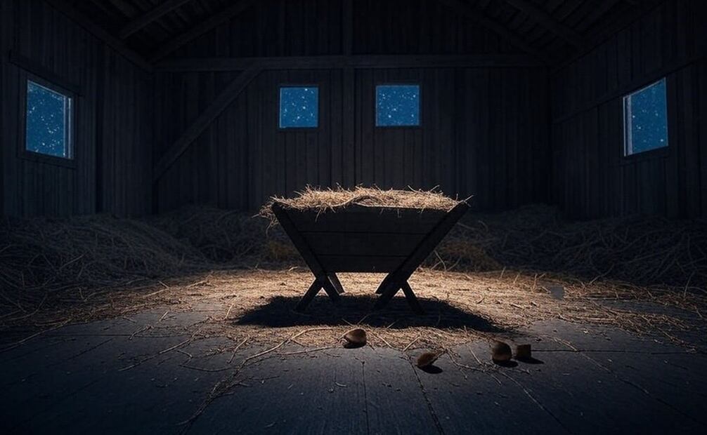 Salinas Pliego muestra su nacimiento de Navidad “inclusivo” hecho con IA. Foto: Redes sociales