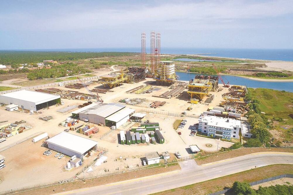 Construcción de la Refinería de Dos Bocas, Tabasco. Foto: Archivo