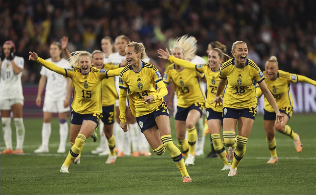 Estados Unidos quedó eliminada del Mundial Femenil ante Suecia - Foto: AP