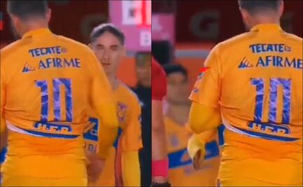 ¿Lo ignoró? Este es el polémico gesto de André-Pierre Gignac hacia Marcelo Flores en pleno juego de los Tigres