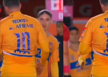¿Lo ignoró? Este es el polémico gesto de André-Pierre Gignac hacia Marcelo Flores en pleno juego de los Tigres