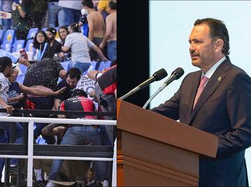 No hay muertos, dice Mauricio Kuri, Gobernador de Querétaro, tras la violencia en el Querétaro vs Atlas