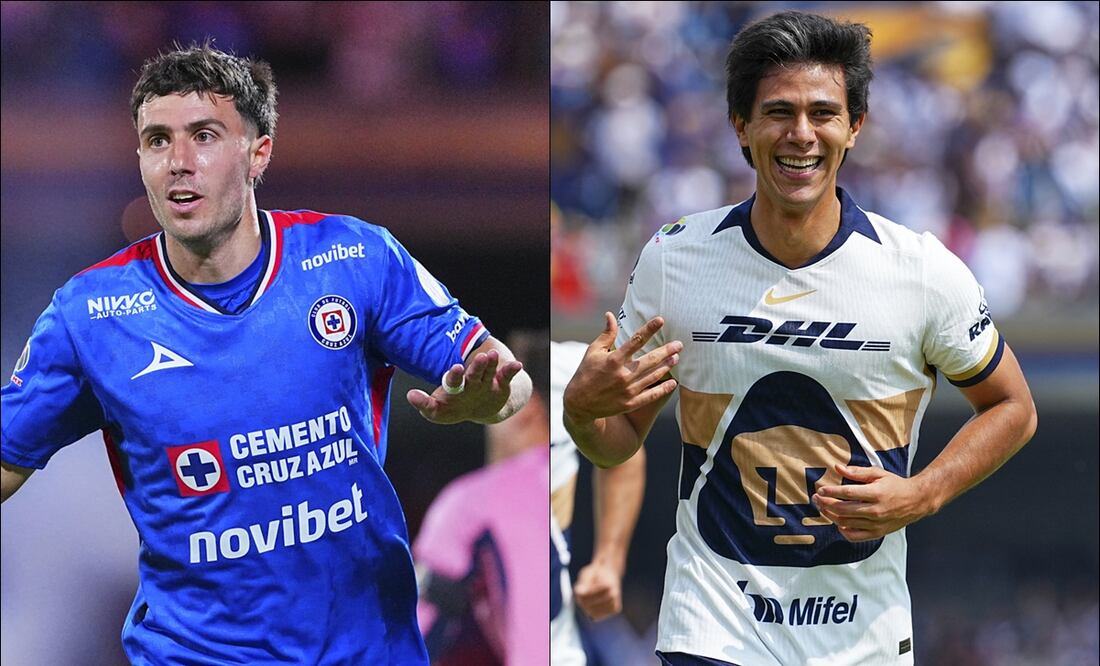 Cruz Azul y Pumas se miden en la Jornada 17 del Apertura 2025 de la Liga MX / FOTOS: Imago7