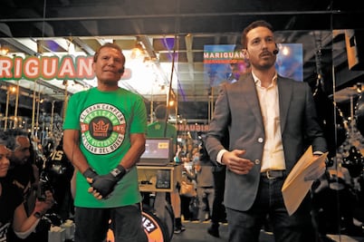 Con apoyo de Julio César Chávez, lanzan Mariguanol