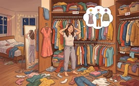 Clóset lleno y nada que poner, ¿por qué sentimos que no tenemos ropa?