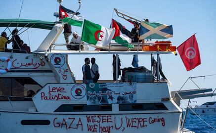 Flotilla para Gaza continúa su rumbo, pese a las "maniobras de intimidación" israelíes 