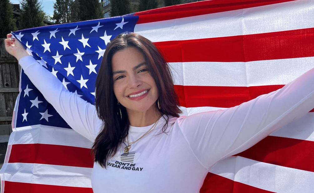 Valentina Gómez candidata republicana al congreso de Texas. Foto: X  @ValentinaForUSA